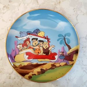 Flintstones plate by Franklin Mint